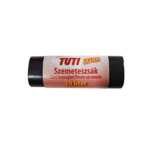 Tuti Szemeteszsák, extra erős, 30 l, 20 db, TUTI "Extra" tisztító- és takarítószer, higiénia