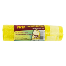 Tuti Szemeteszsák tuti 25l extra húzófüles 20 darabos 12608 tisztító- és takarítószer, higiénia