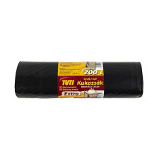 Tuti Szemeteszsák TUTI Extra 200 literes 95x120cm 10 db/tekercs tisztító- és takarítószer, higiénia
