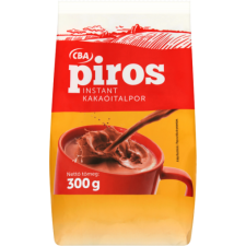 Tutti Élelmiszeripari Kft. Piros Instant Kakaóitalpor 300 g csokoládé és édesség