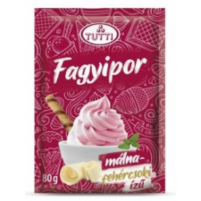 Tutti Fagyipor Málna-Fehércsokoládé Ízben 80g csokoládé és édesség