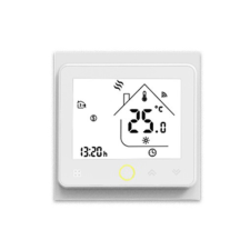 Tuya SMARTZILLA Tuya Okos termosztát Fan Coilhoz, 4 csöves, Fehér okos kiegészítő