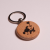 Tűzfestő Kutyás kulcstartó