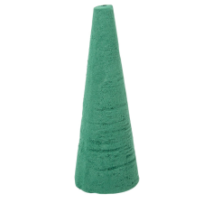  Tűzőhab kúp vizes 70x190mm dekorációs kellék