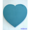  Tűzőhab szív forma fa alapon - Teli 60cm