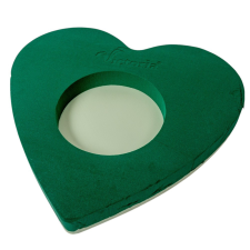  Tűzőhab urna tartó szív Victoria 47cm dekorációs kellék