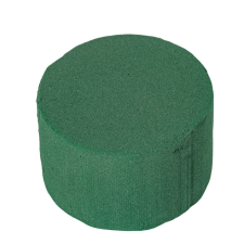  Tűzőhab vizes cilinder D8x5cm Victoria (db ár) dekorációs kellék