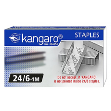 Tűzőkapocs KANGARO 24/6 1000/dob gemkapocs, tűzőkapocs