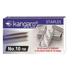  Tűzőkapocs KANGARO No.10 1000/dob gemkapocs, tűzőkapocs