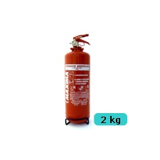  Tűzoltó készülék (ABC porral oltó) - 2 kg biztonságtechnikai eszköz