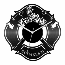  Tűzoltó Őrs bakelit óra falióra