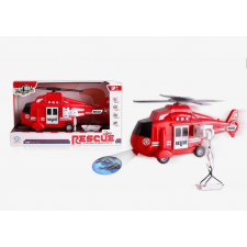 Tűzoltósági helikopter 1:16 - Fény és hang élmény autópálya és játékautó