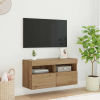  TV Fali Szekrény Artisan tölgy 80 x 30 x 40 cm Faanyag