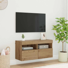  TV Fali Szekrény Artisan tölgy 80 x 30 x 40 cm Faanyag bútor