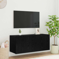  TV Fali Szekrény Fekete tölgy 100 x 35 x 41 cm Faanyag bútor