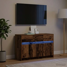  TV szekrény 91 x 34 x 61 cm Antik Fa Szerelt Fa bútor