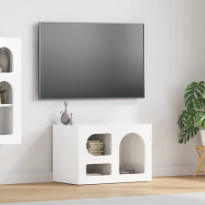  TV szekrény Magas Fényű Fehér 60 x 35 x 40 cm Faanyag bútor