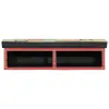  TV szekrény polcokkal Sokszínű 80 x 30 x 22 cm Faanyag