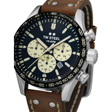 TW Steel TW-Steel VS120 Volante Chronograph Mens Watch 48mm 10ATM, karóra