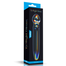 Twilight Gleam Glass Dildo- Prism Glass műpénisz, dildó