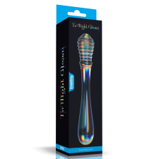  Twilight Gleam Glass Dildo- Twin Pleasures műpénisz, dildó