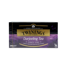 TWININGS Fekete tea, 25x2 g, twinings &quot;darjeeling&quot; 101214 tea