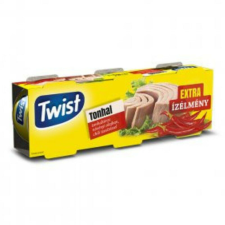  Twist tonhaltörzs növényi olajban édes chili ízesítéssel 3x80g 240 g konzerv