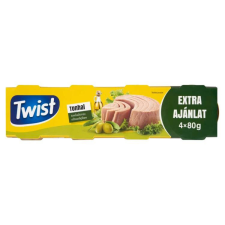 TWIST TONHALTÖRZS OLIVA OLAJBAN 4X80G konzerv