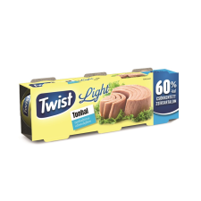 Twist Twist tonhaltörzs light növényi olajban 3x60g 180 g konzerv