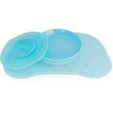 Twistshake Click-Mat Mini - pasztellkék (7350083124401) tányér és evőeszköz