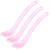 Twistshake Etetőkanál 4+m, 3db - Pasztell rózsaszín