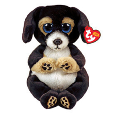 Ty. Beanie Babies plüss figura RANGER, 15 cm - fekete kutya (3) plüssfigura