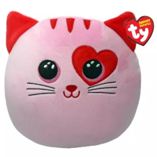 TY Inc. TY Squishy Beanies: Flirt, a rózsaszín cica párna plüss - 22 cm plüssfigura