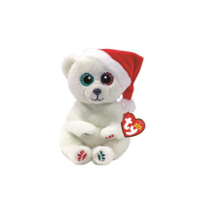 Ty. TY: Beanie Babies plüss figura EMERY, 15 cm - jegesmedve plüssfigura