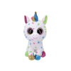Ty. TY Boos Harmonie plüss, pöttyös unikornis, 24 cm (37266)