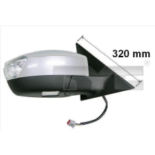 TYC külső visszapillantó TYC 310-0126 autóalkatrész
