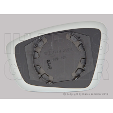 TYC Seat Mii 2011.08.31- Tükörlap cserélhető jobb, domború (14M7) visszapillantó tükör lap