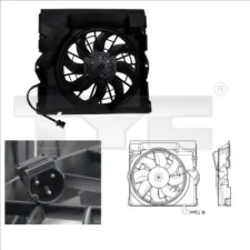 TYC ventilátor, klímakondenzátor 803-0009 autóalkatrész