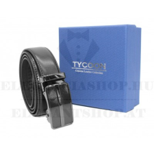  Tycoon extra hosszú férfi bőr öv - Fekete ajándéktárgy