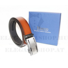  Tycoon férfi bőr öv díszdobozban - Caramell ajándéktárgy