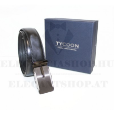  Tycoon férfi bőr öv - Fekete ajándéktárgy