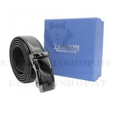  Tycoon férfi bőr öv - Fekete ajándéktárgy