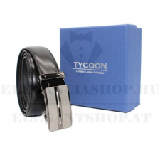  Tycoon férfi bőr öv - Fekete ajándéktárgy