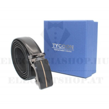  Tycoon férfi bőr öv - Fekete ajándéktárgy