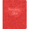 TYNDALE HOUSE PUBL Inspire Faith Bible Nlt, Filament Enabled Edition (Hardcover Leatherlike, Coral Blooms): The Bible for Coloring & Creative Journaling