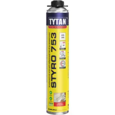 Tytan pisztolyhab STYRO 753 polisztirol ragasztó 750ml purhab, tömítő, tapasz