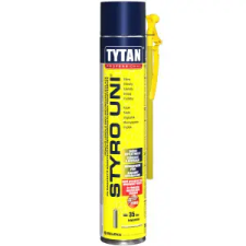 Tytan ragasztó kézi purhab STYRO UNI polisztirolhoz 750ml purhab, tömítő, tapasz