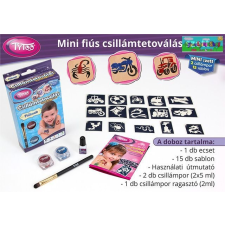 TyToo Fiús Mini TyToo Csillámtetoválás Szett csillámtetoválás