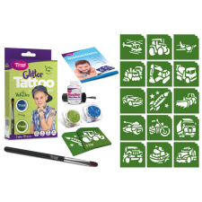 TyToo Járművek Csillámtetoválás szett csillámtetoválás