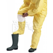Tyvek Dupont Overál Tychem C lábfejvédős nagynyomású vegyszerálló kapucnis sárga 3XL munkaruha